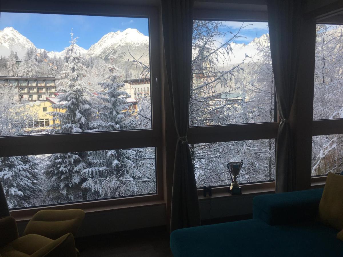Apartman S Vyhladom Na Stity Ovruc 312 Štrbské Pleso Exteriör bild