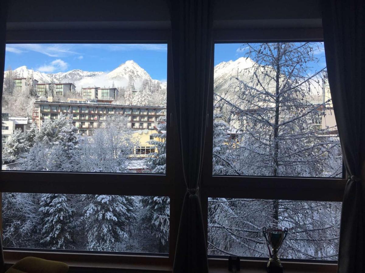 Apartman S Vyhladom Na Stity Ovruc 312 Štrbské Pleso Exteriör bild