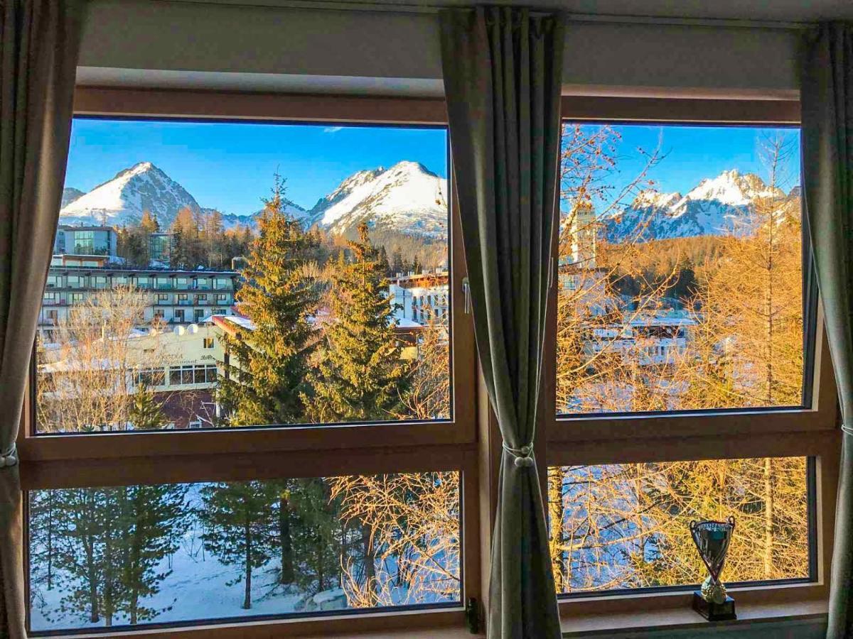 Apartman S Vyhladom Na Stity Ovruc 312 Štrbské Pleso Exteriör bild